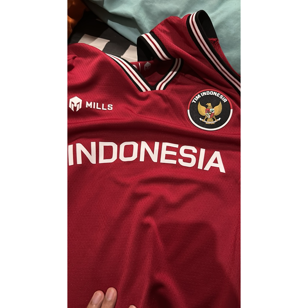 Jersey Basket Timnas Indonesia Mills