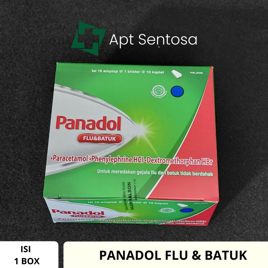 Panadol Flu dan Batuk 1 BOX
