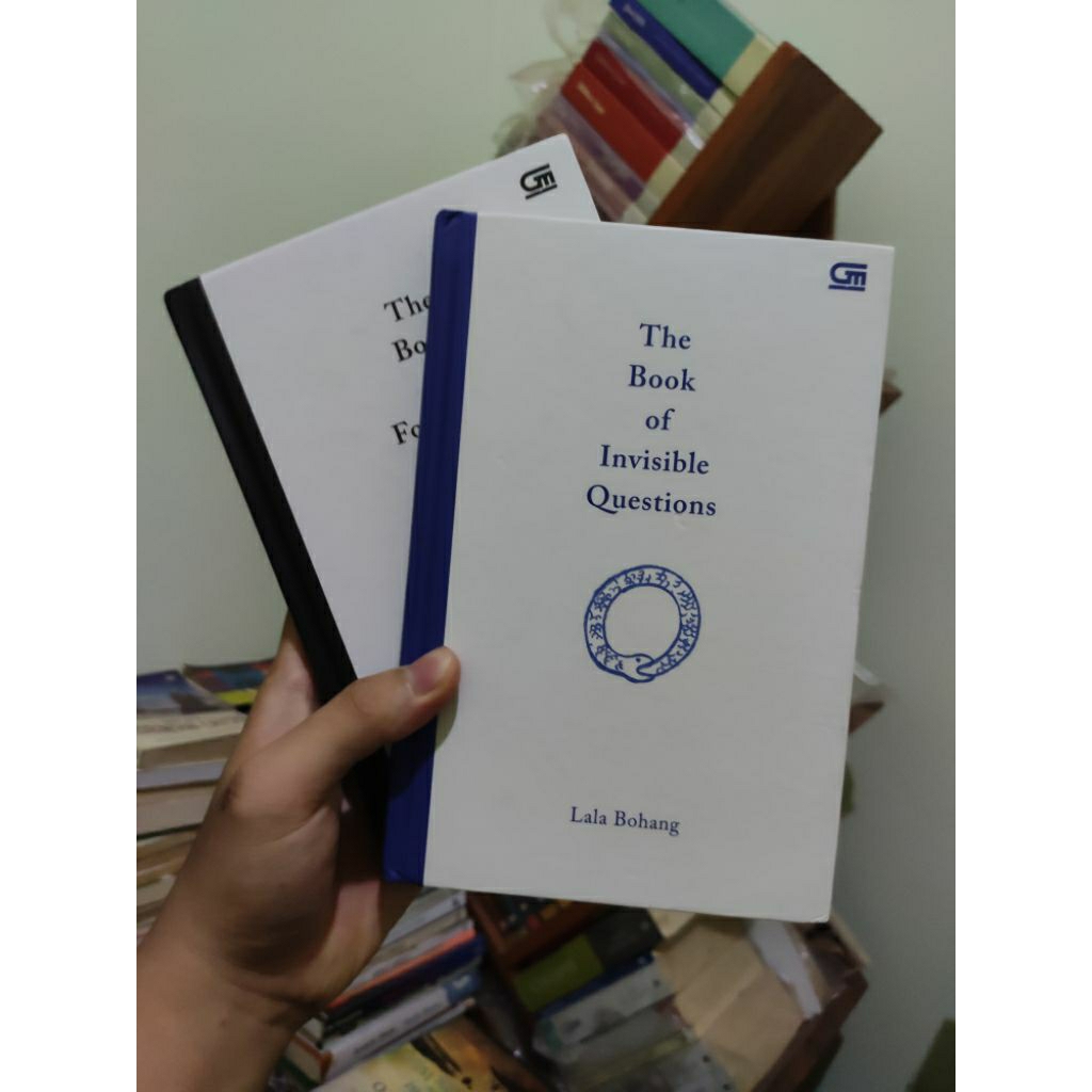 [PRELOVED ORI] Bundle The Book Of Invisible Questions & Forbidden Feelings (HC) - Lala Bohang Buku B