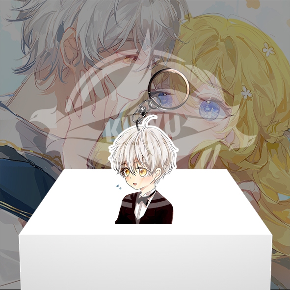 Gantungan Kunci / Gantungan HP Anime Who Made Me a Princess - Ijekiel Alpheus - Ganci Akrilik - Keyc