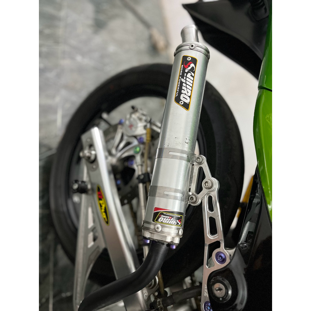 silinser knalpot shijiro second pnp ninja