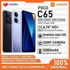 HP XIAOMI POCO C65 SERIES (C65 6+6/128) GARANSI XIAOMI INDONESIA