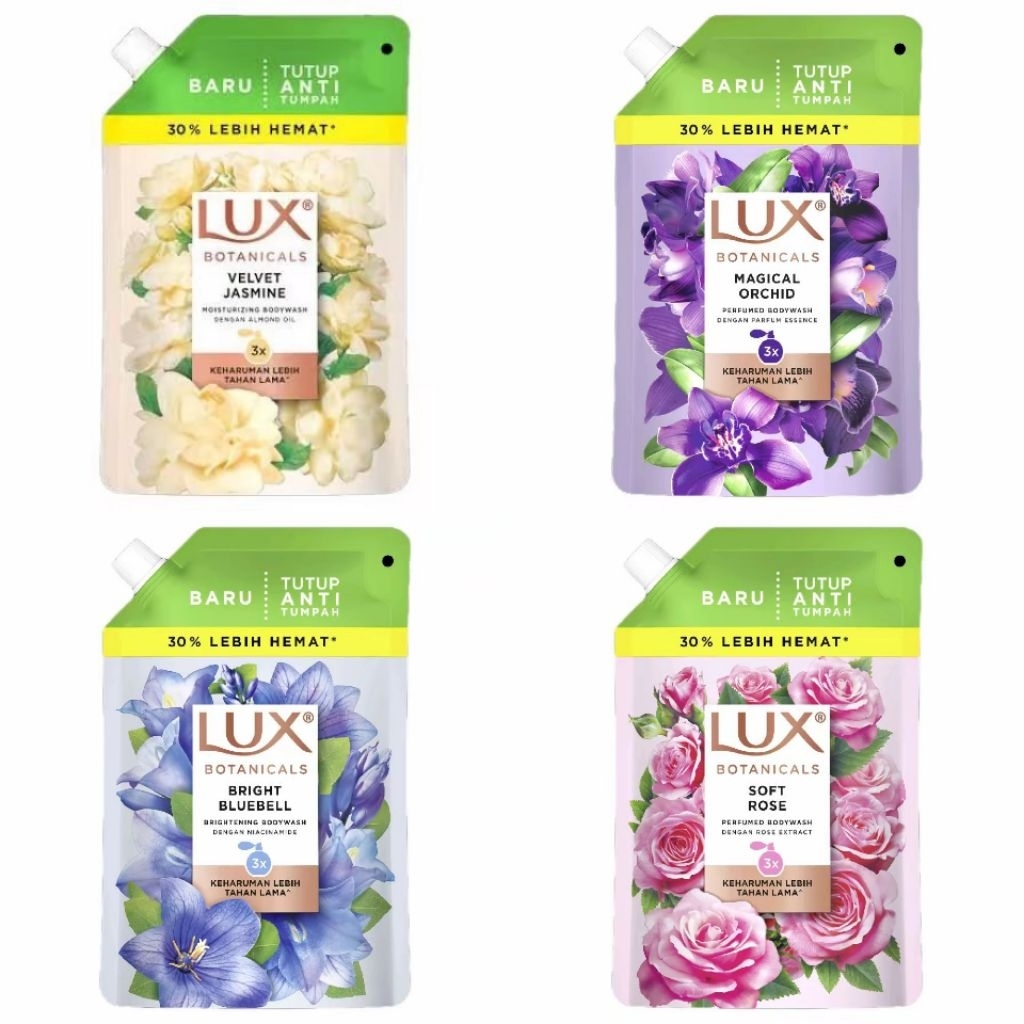 SABUN MANDI CAIR LUX REFILL KEMASAN 450ML