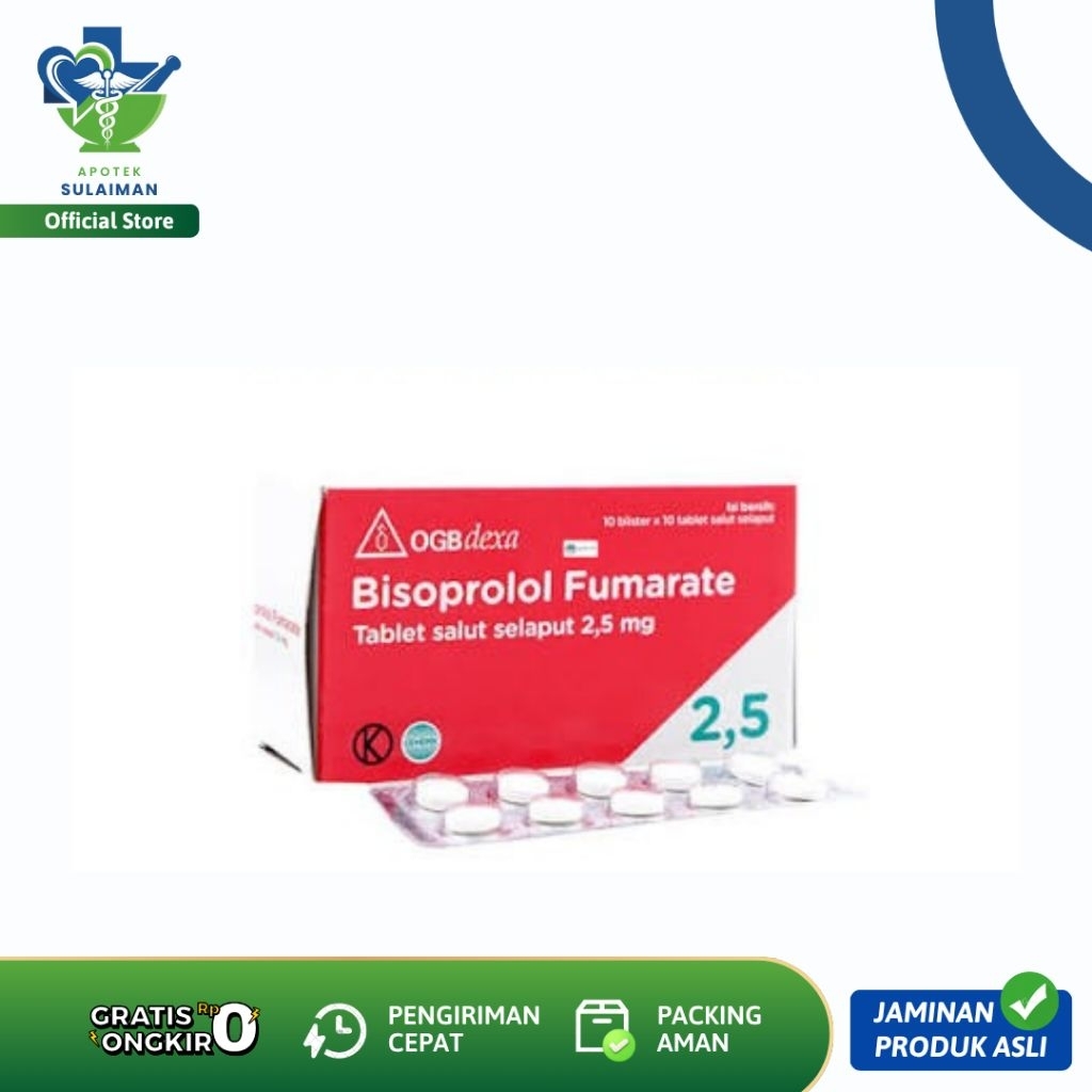 readyyyy///terlariss...tersedia||| BiSoPrOlOl FuMaRaTe 2.5mgg perlembar