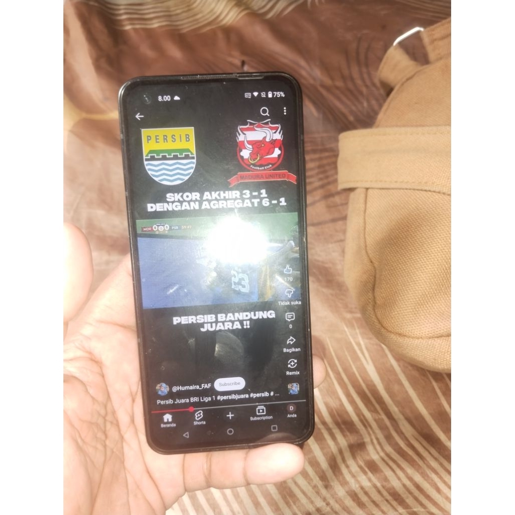 Handphone Asus Zenfone 10 fullset second