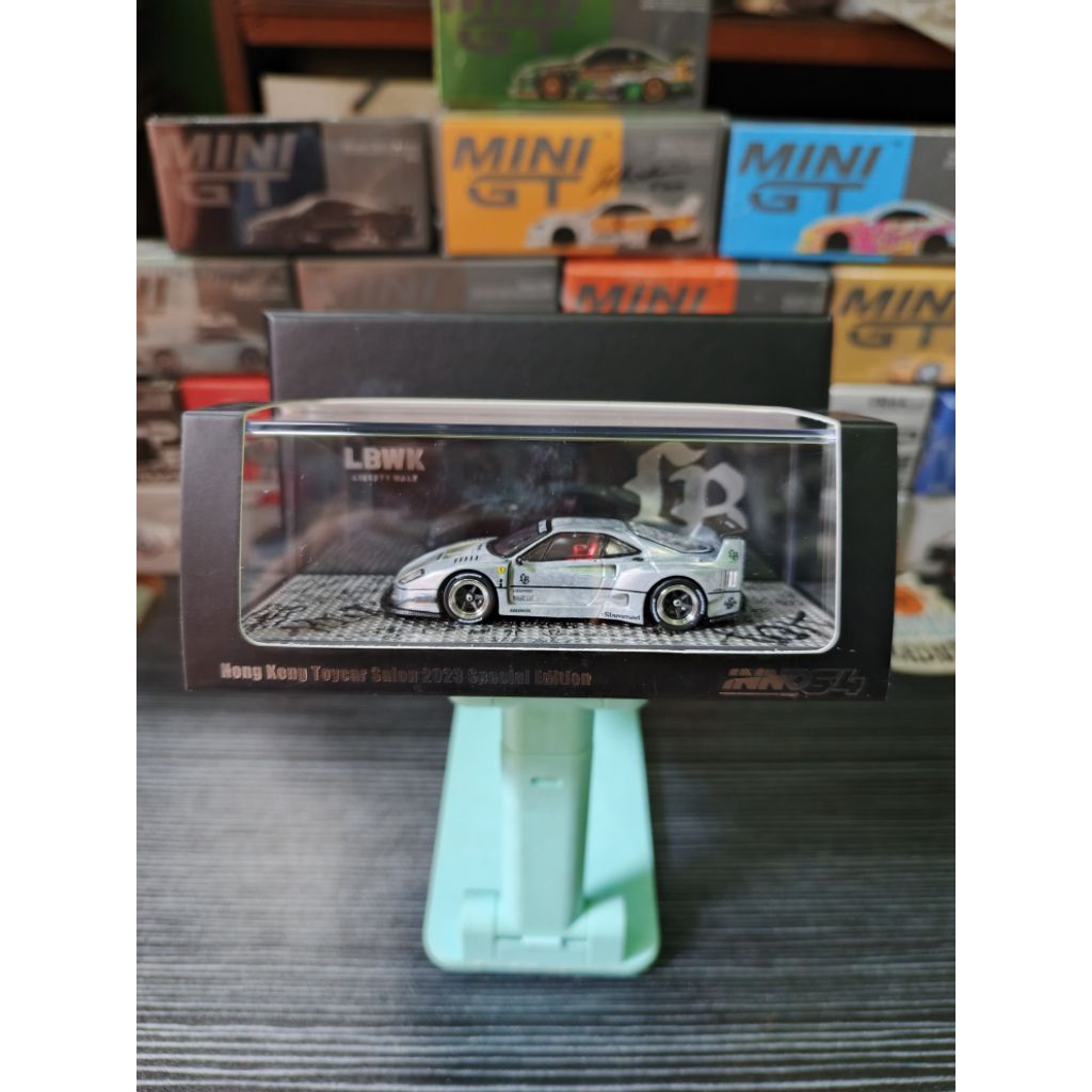 INNO64 FERRARI F40 LBWK HONG KONG TOYCAR SALON 2023 SPECIAL EDITION - CHASE