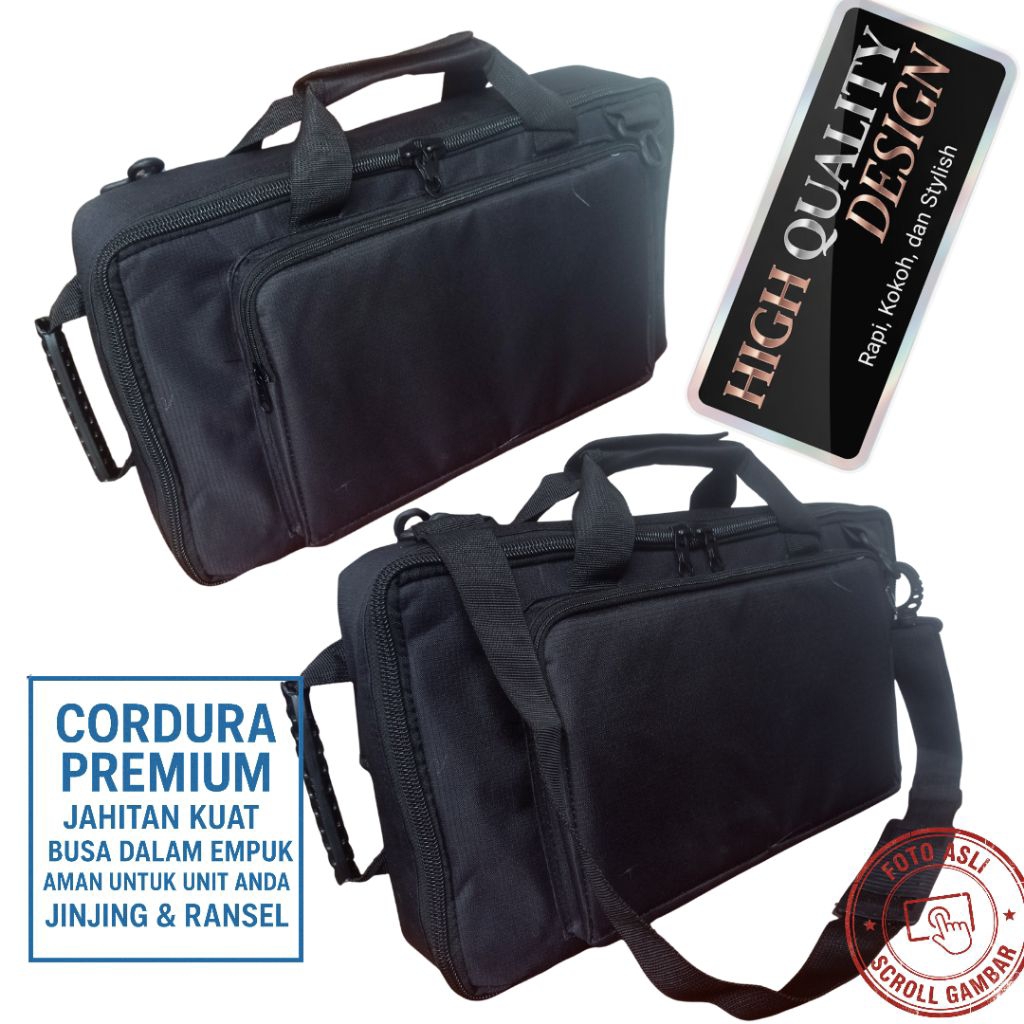 Tas Efek Gitar AX1500 Tas Pedal Efek Gitar Gigbag Softcase Cordura Premium Busa Pelindung Bisa Jinji