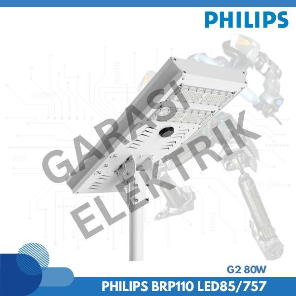 PHILIPS BRP110 LED85/757 G2 LAMPU PJU SOLAR CELL 80WATT terlaris original