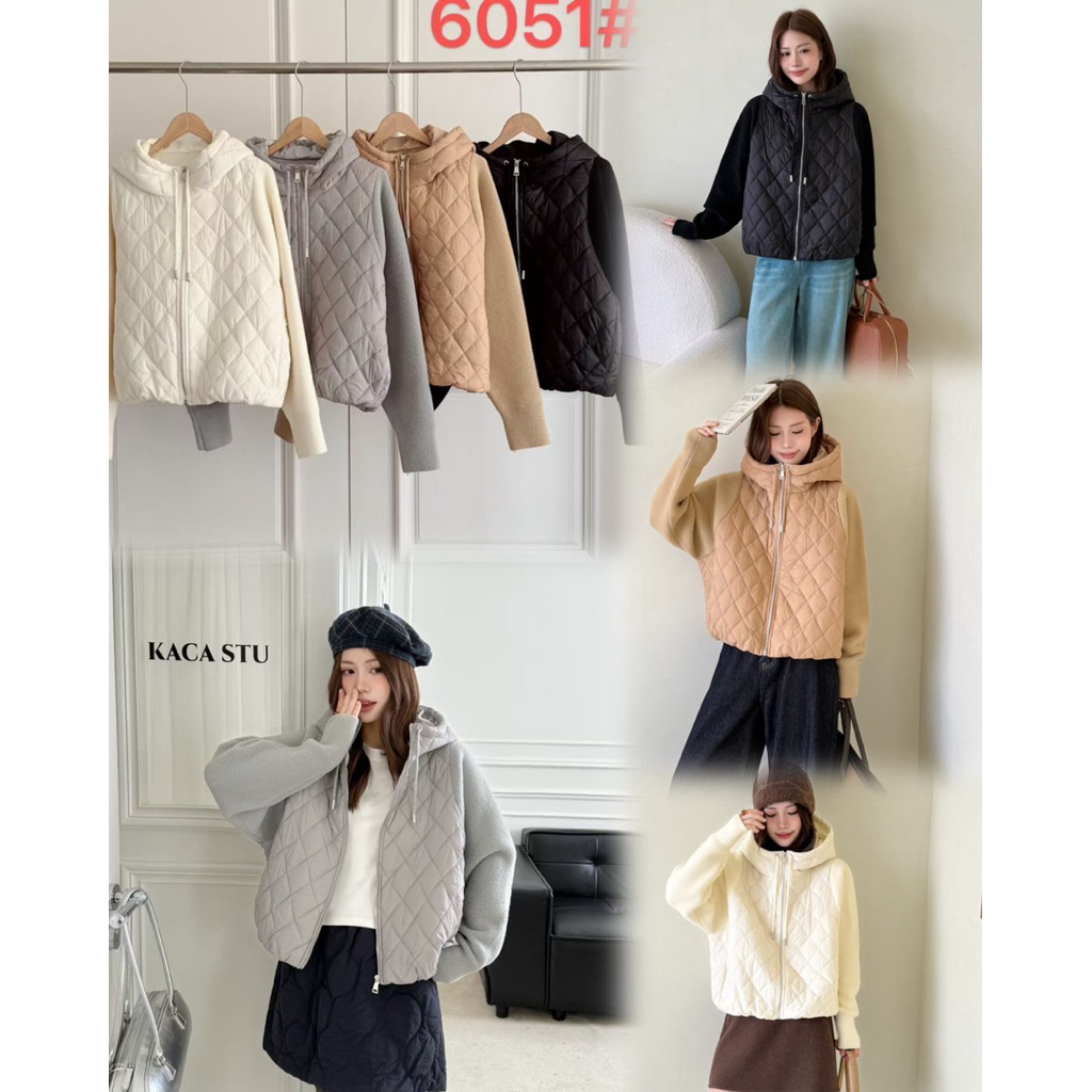 jacket kombinasi woll