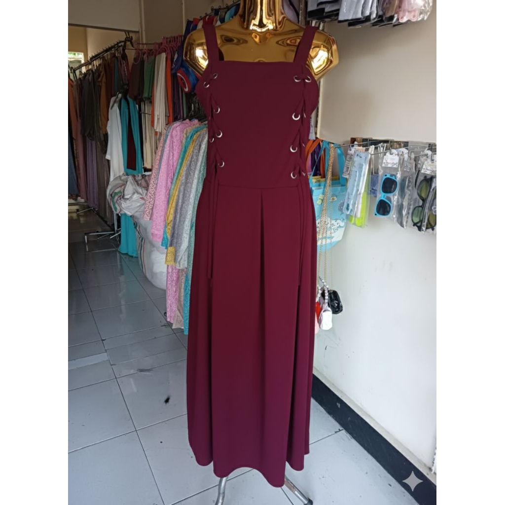 overal dress / rok gamis atasan wanita