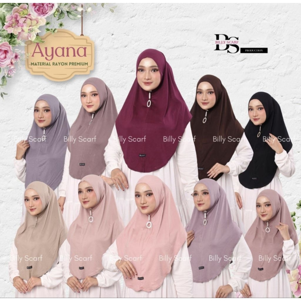 Hijab Billy Scarf non pad