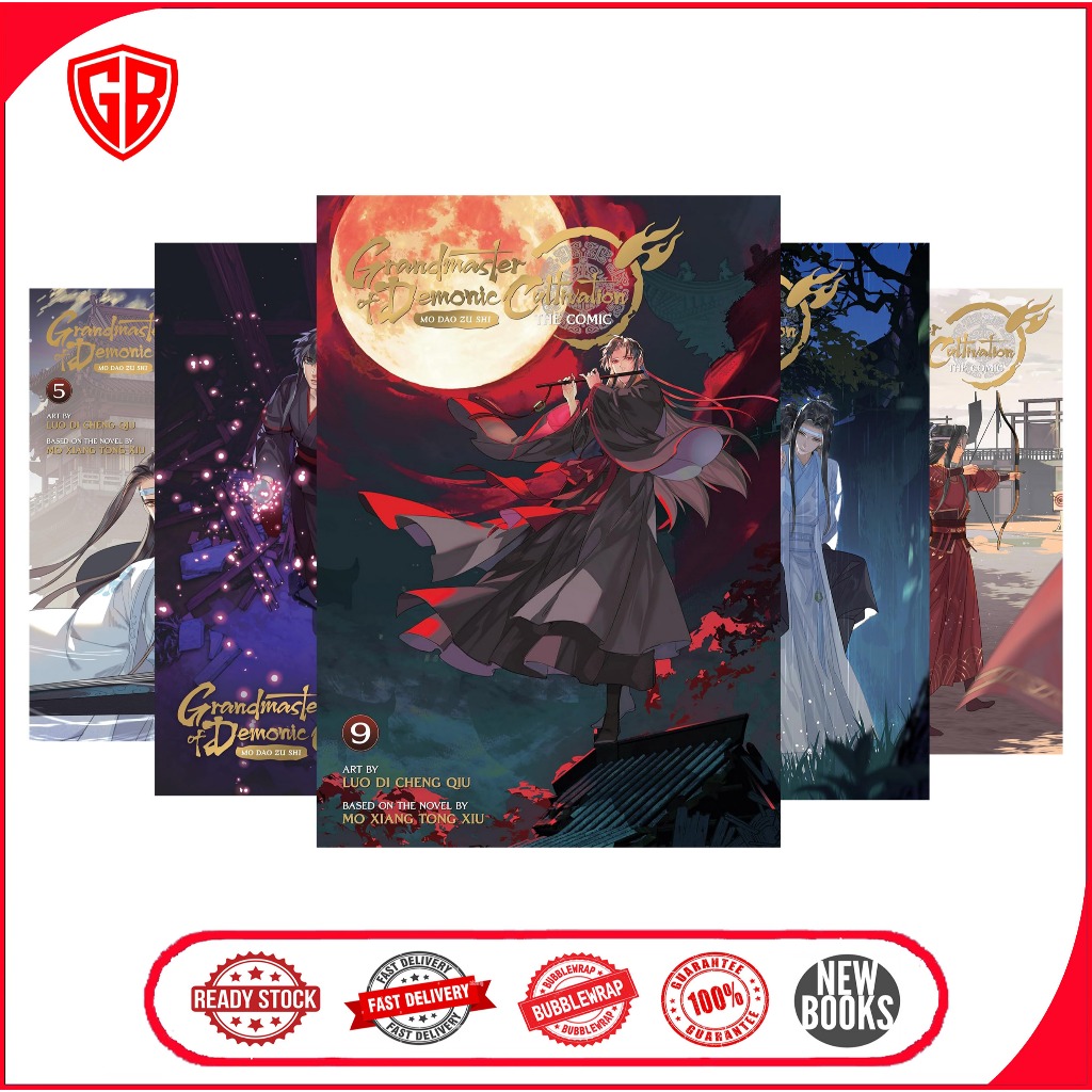 Grandmaster of Demonic Cultivation, 9 Book Series  (Novel English)