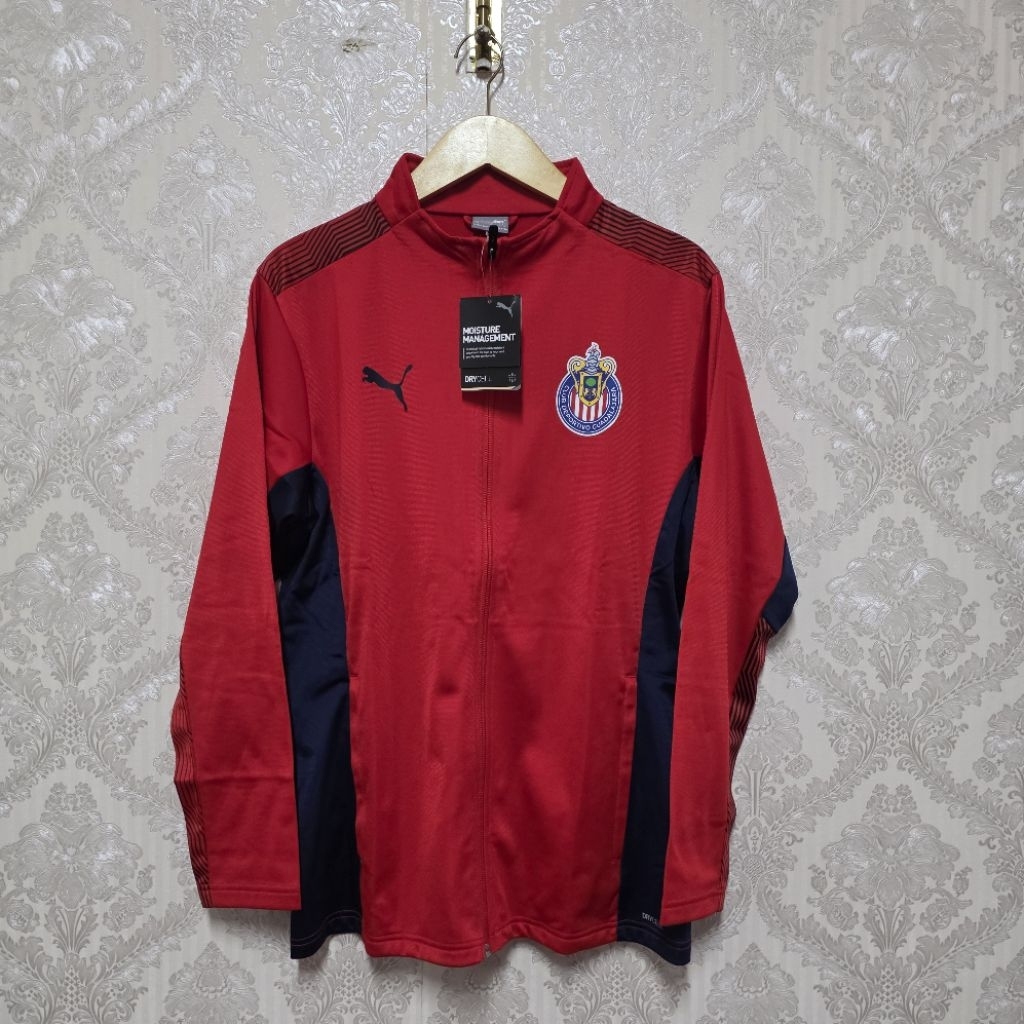 PM CHIVAS CLUB DEPORTIVO GUADALAJARA TRACK JACKET MEN'S - BRAND NEW WITHOUT TAG (SAMPLE TAG) - SIZE 