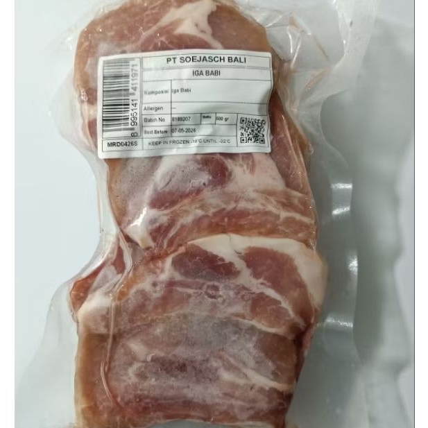 Iga Babi (PT. Soejasch Bali) 500 gr
