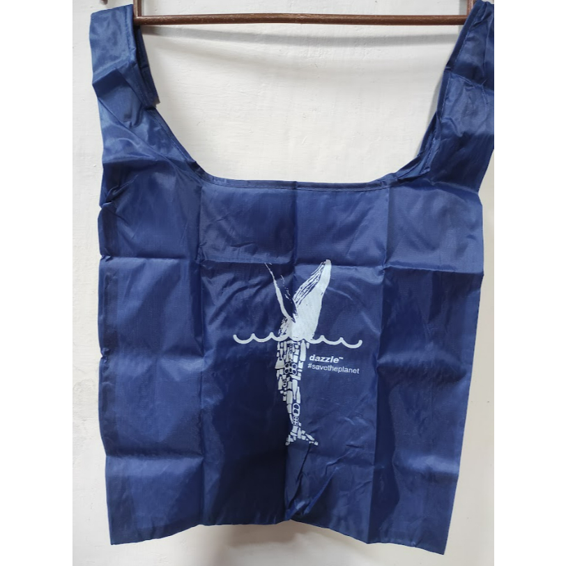 Tas Belanja Lipat Parasut Reusable Shopping Tote Bag