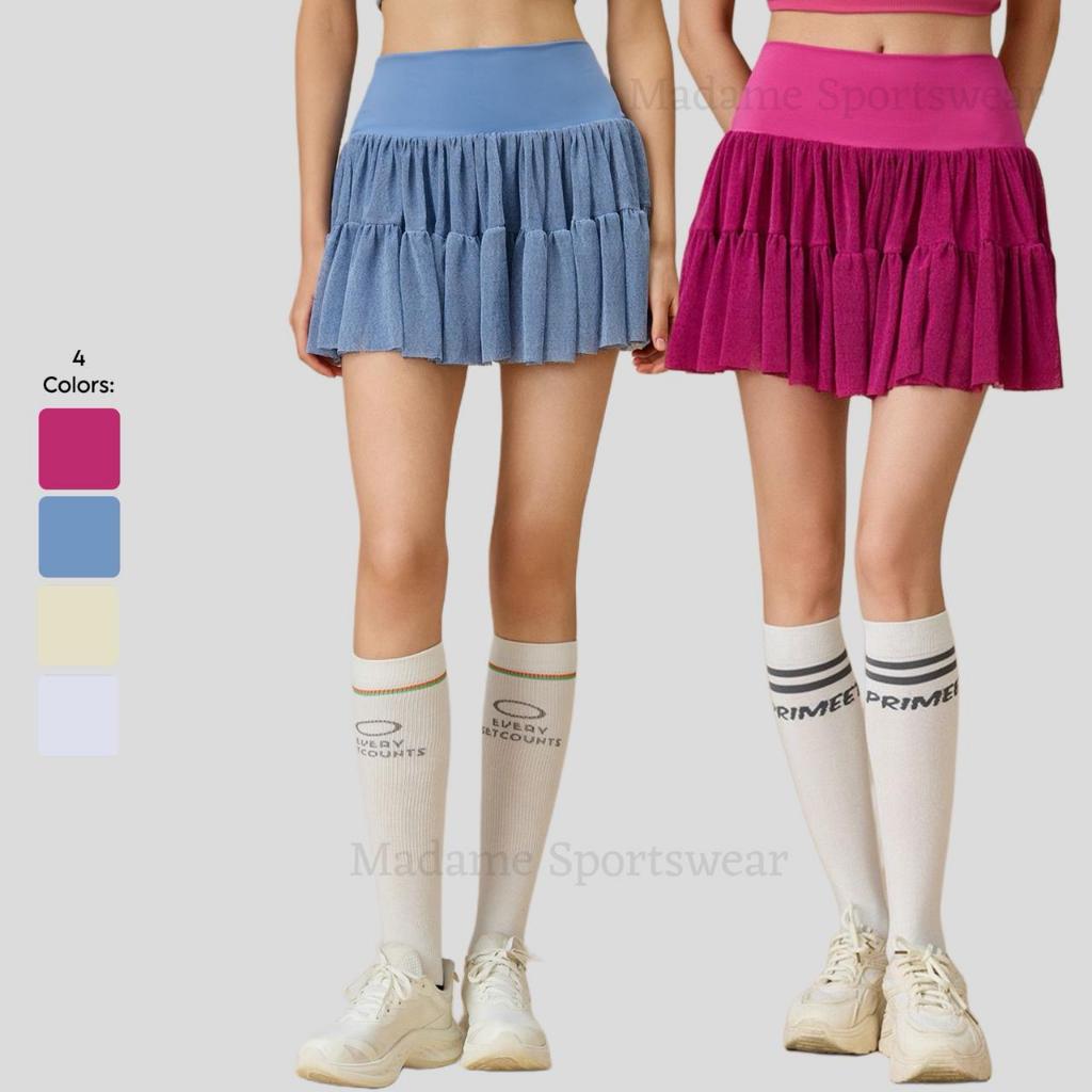 MSW – Nerina Padel Tennis Skort – Rok Celana Olahraga Golf Tennis Wanita Padel Outfit