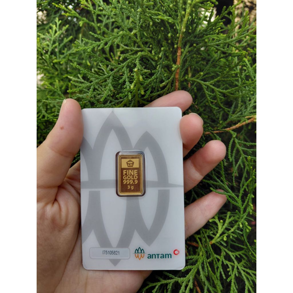 EMAS ANTAM 3 GRAM CERTICARD ANTAM BUMN