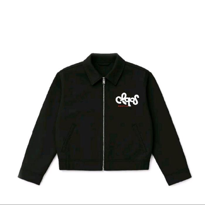 CLOPS-Work jacket Boxy (hitam) - Hitam