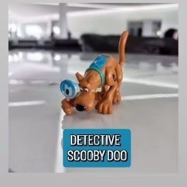 DETECTIVE SCOOBY DOO ASLI/ORI HANNA BARBERA FIGURE