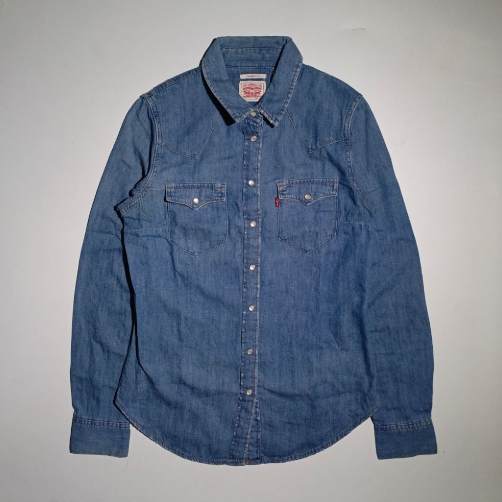 Lev Women Blue Western Shirt