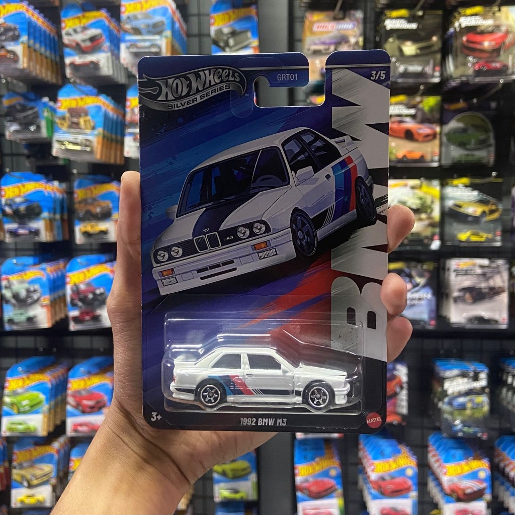 Hot Wheels Silver Series 1992 BMW M3 - Putih / White BMW Series 2025