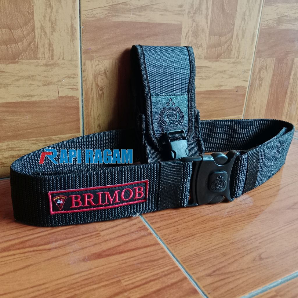 Kopel Brimob sabuk Brimob fullset