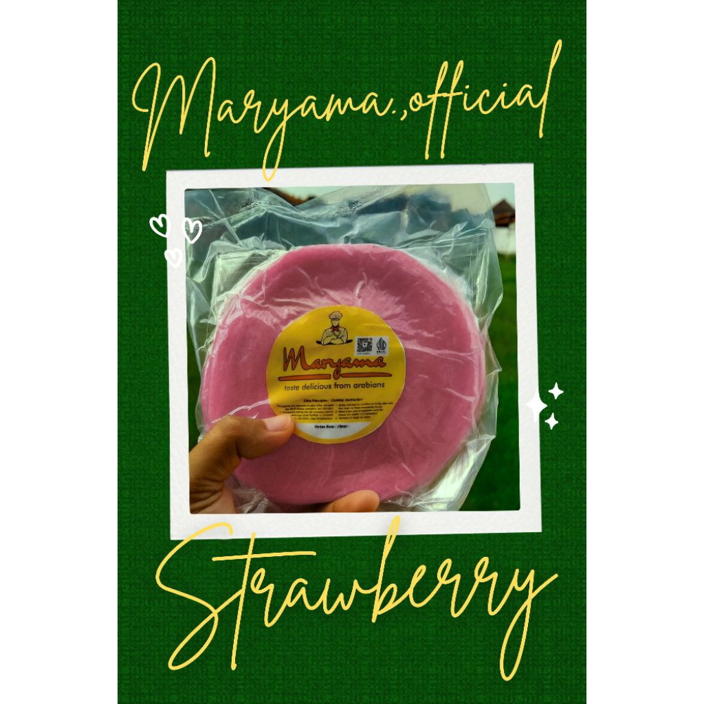 ROTI CANAI/ROTI MARYAM/STRAWBERRY/MARYAMA., OFFICIAL/ISi 5 BIG SIZE/ENAK