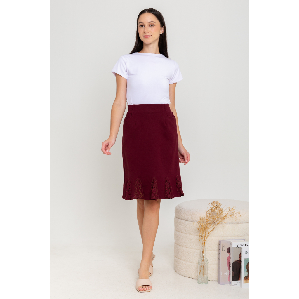 SISTER'S Skirt - Rok Wanita Kaos N607 (ZE)