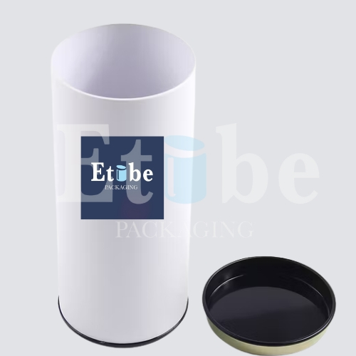 Paper tube Packaging Full Custom Design Composite Tipe Metal Plug Kemasan Mewah Elegan Berkualitas