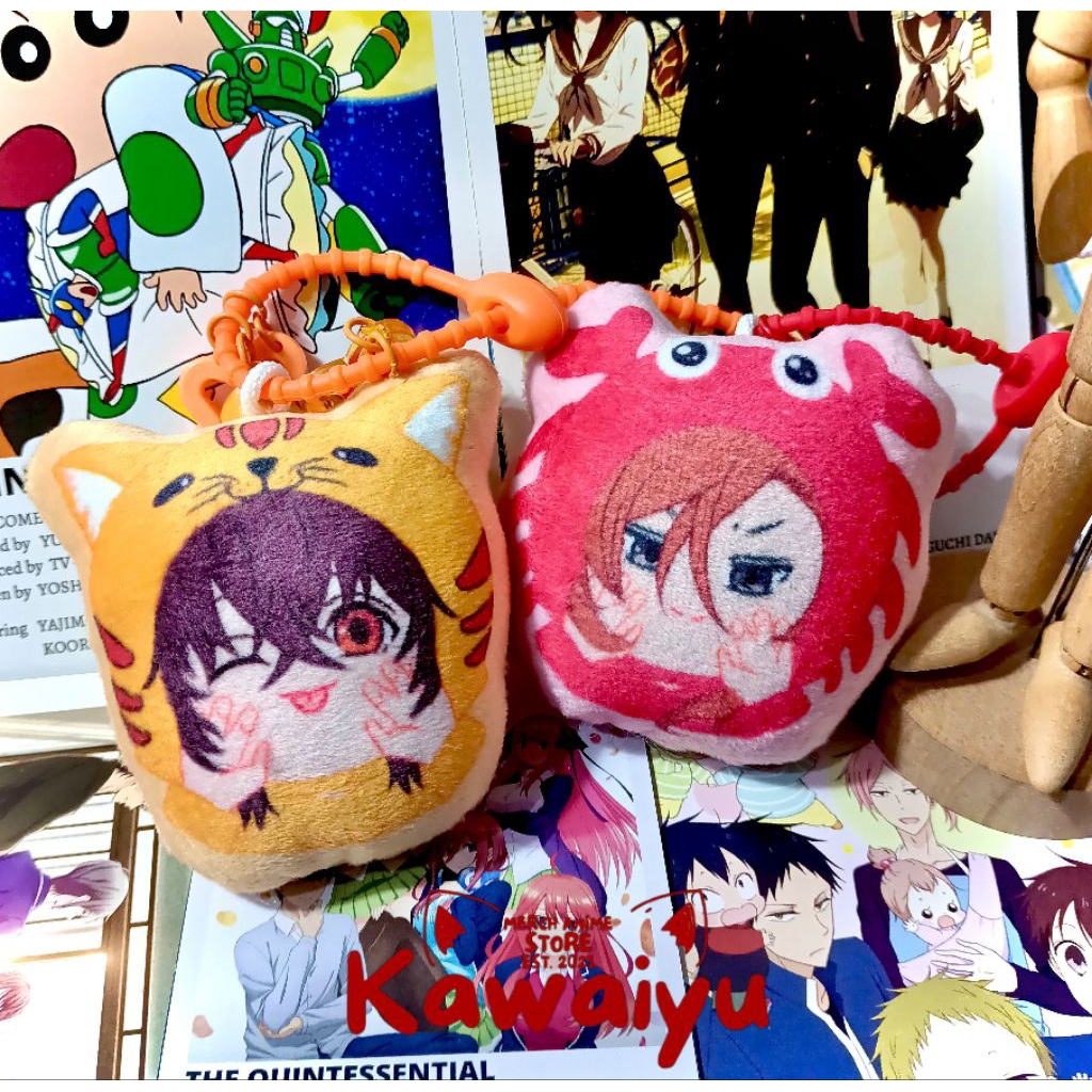 BUNGOU STRAYDOG | KEYCHAIN BONEKA ANIME BSD DAZAI CHUUYA BY KAWAIYU