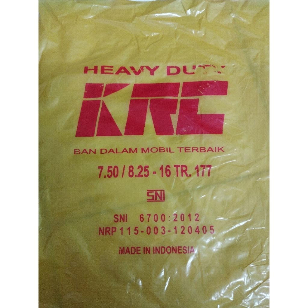 Ban dalam truk KRC 825-16 / 825R16 / 825 16