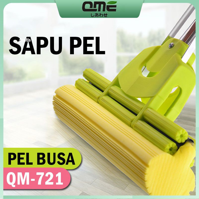 Alat Pel Qme Busa Qm-721 Gagang Besi Praktis / Alat Pel Sodok