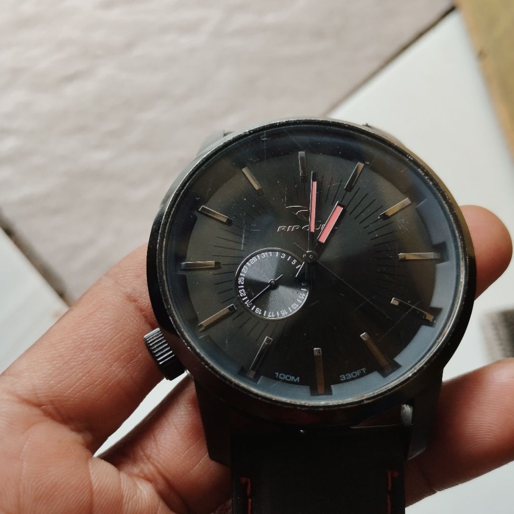 jam tangan Ripcurl detroid A2297 ori asli second mulus