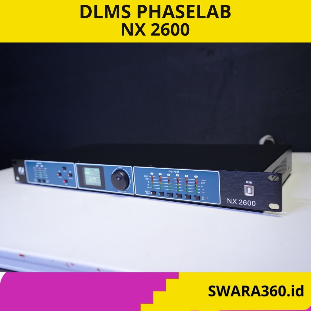 Speaker management DLMS phaselab NX2600 nx4800