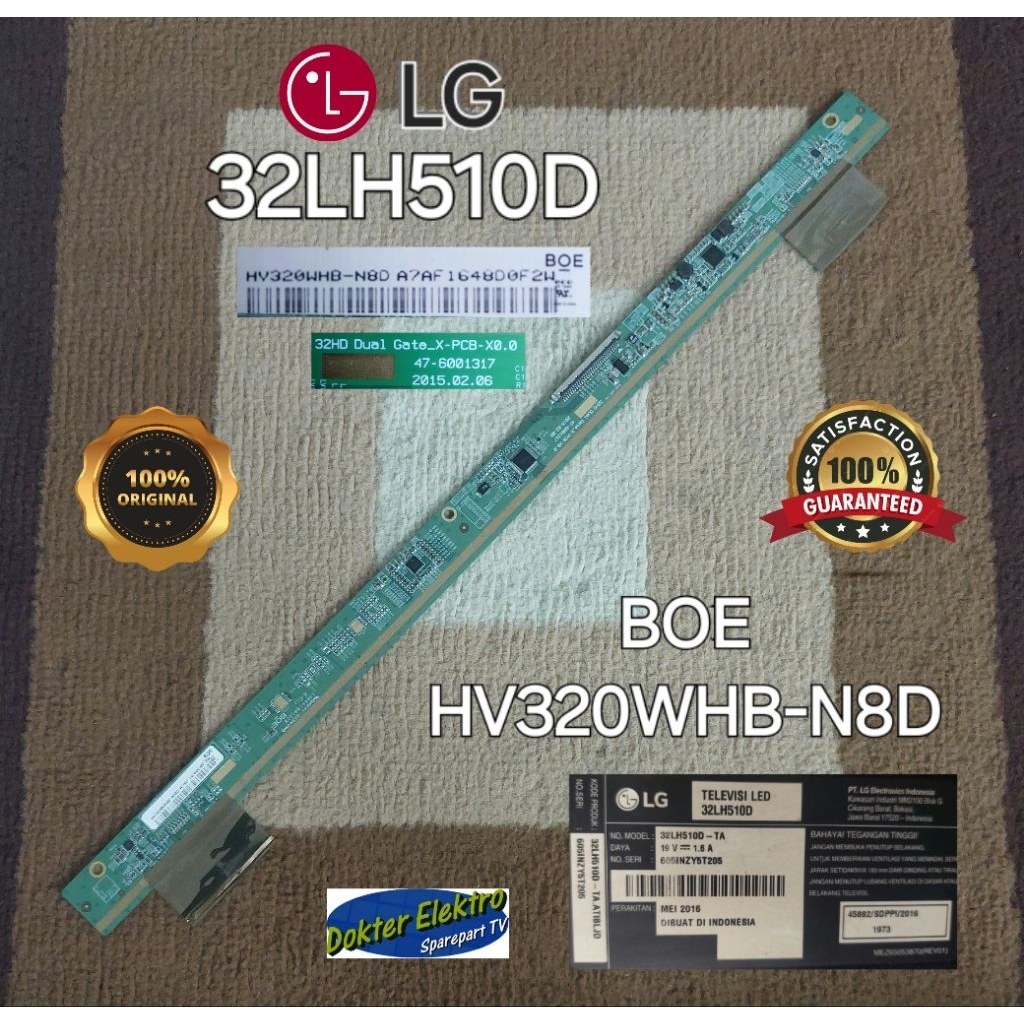 TCON LG 32LH510D BOE HV320WHB-N8D