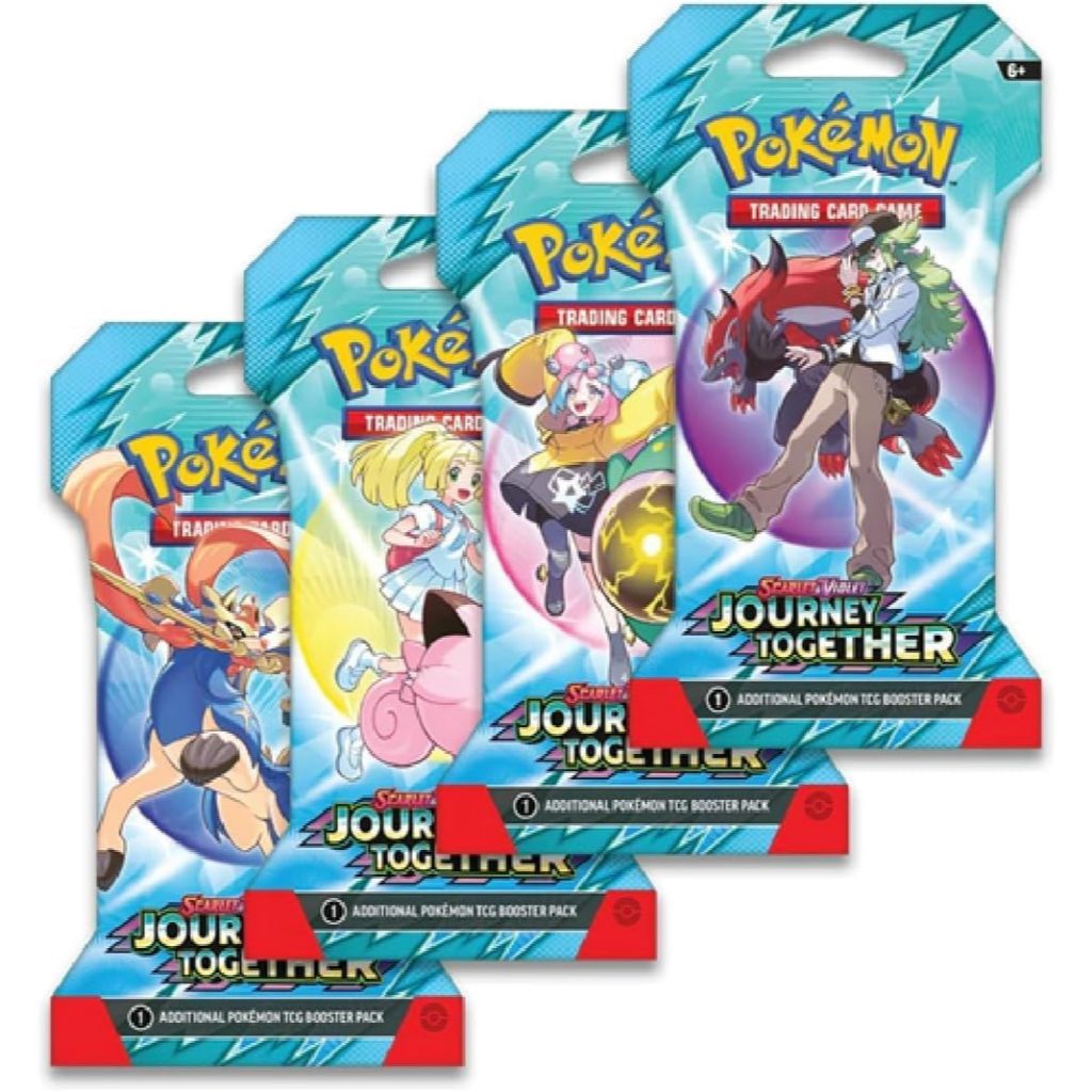 LIMITED EDITION KOMPLIT LIMITED EDITION Pokemon TCG - Scarlet & Violet: Journey Together - 8 Booster