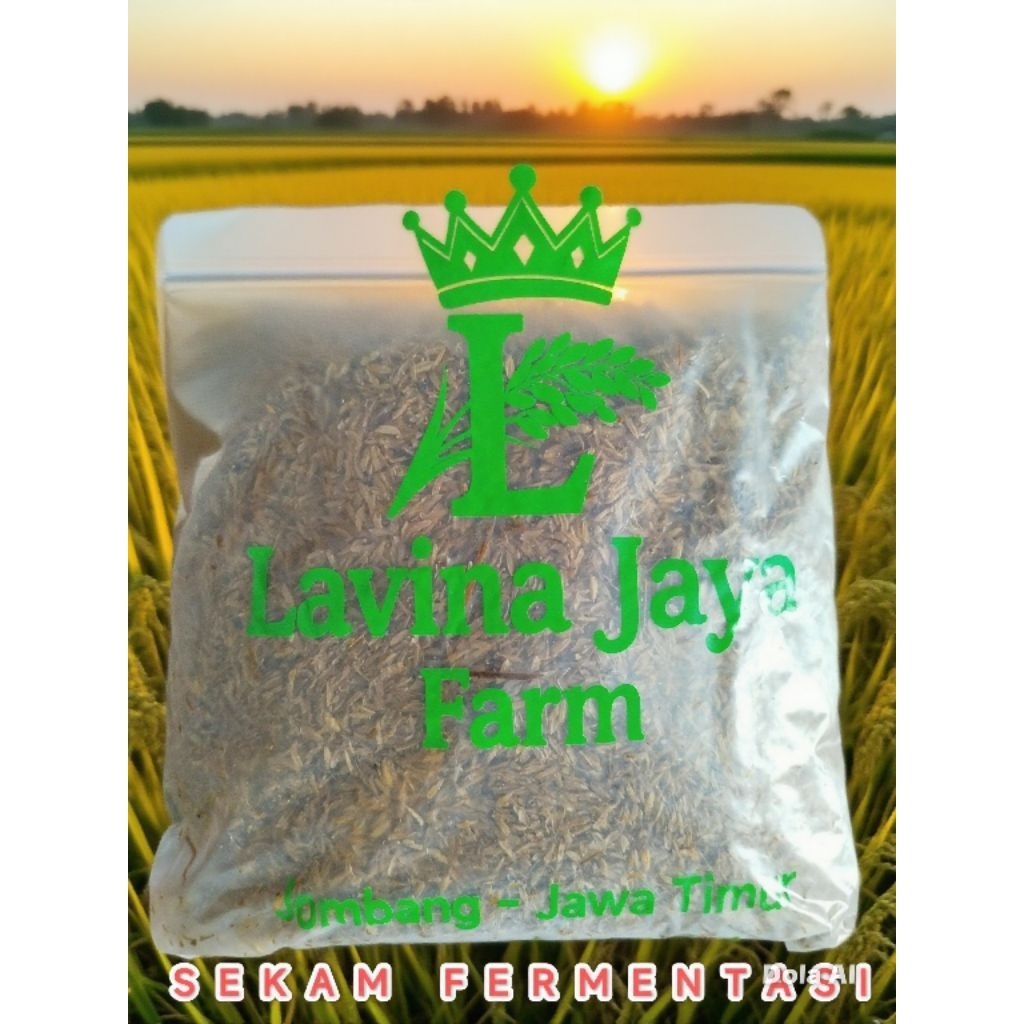 Sekam Fermentasi media tanam kemasan plastik tebal 5kg berat isi 1 kg