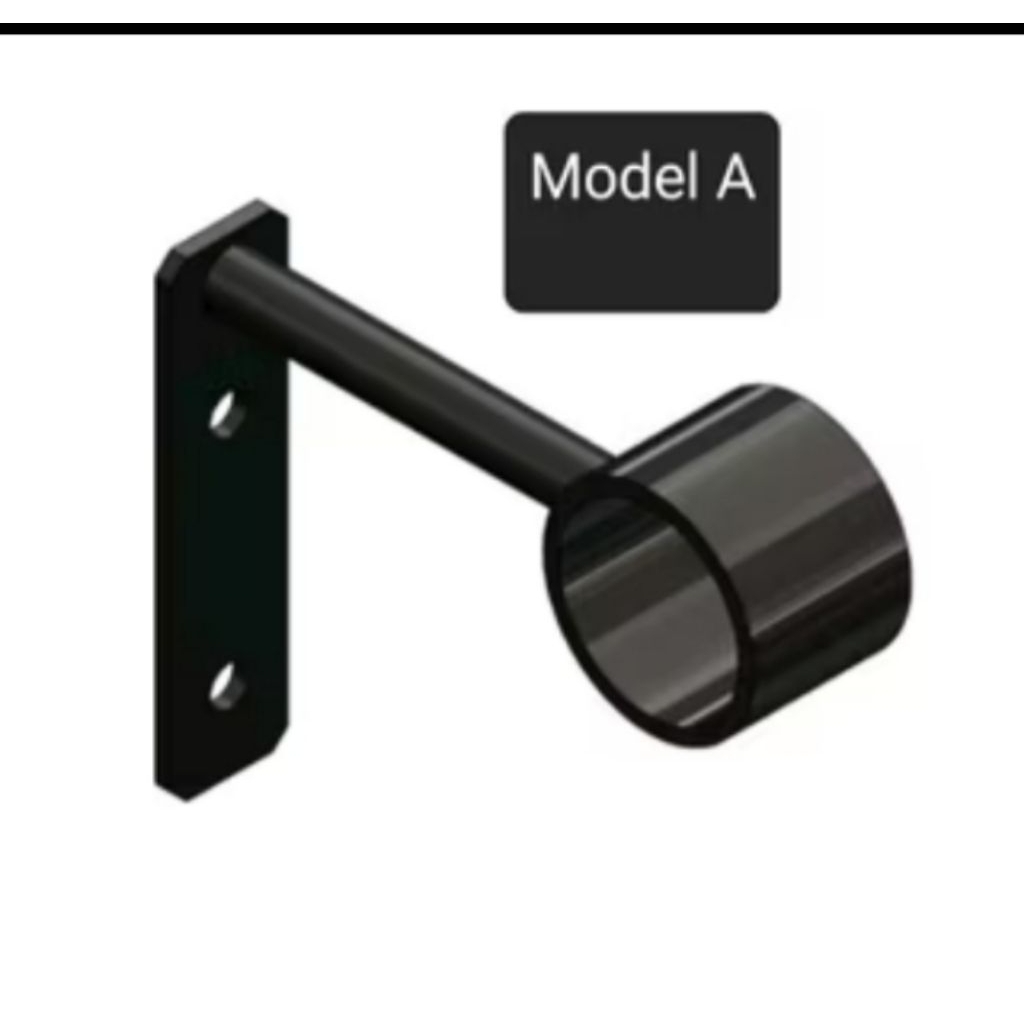 gantungan jemuran besi tempel dinding handuk pkaiyan