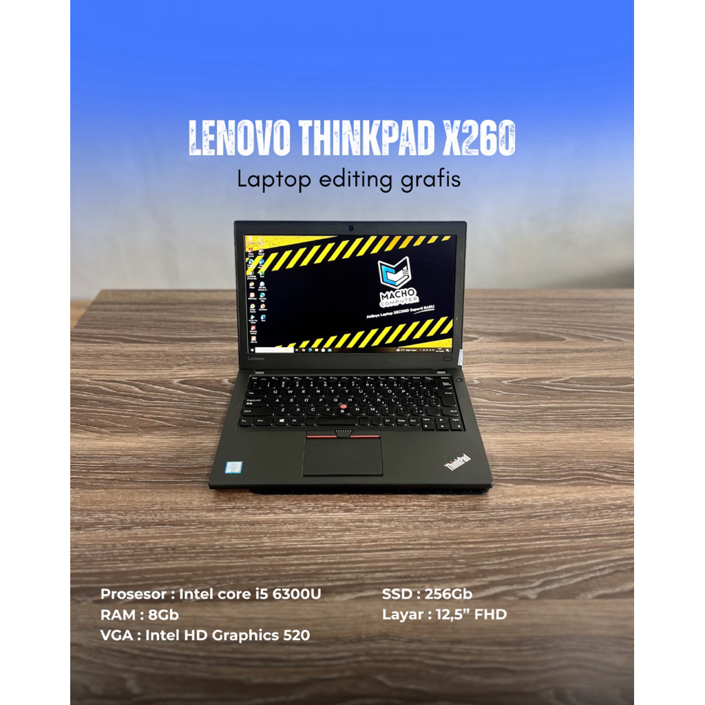 Lenovo Thinkpad X260 Intel Core i5 6300U