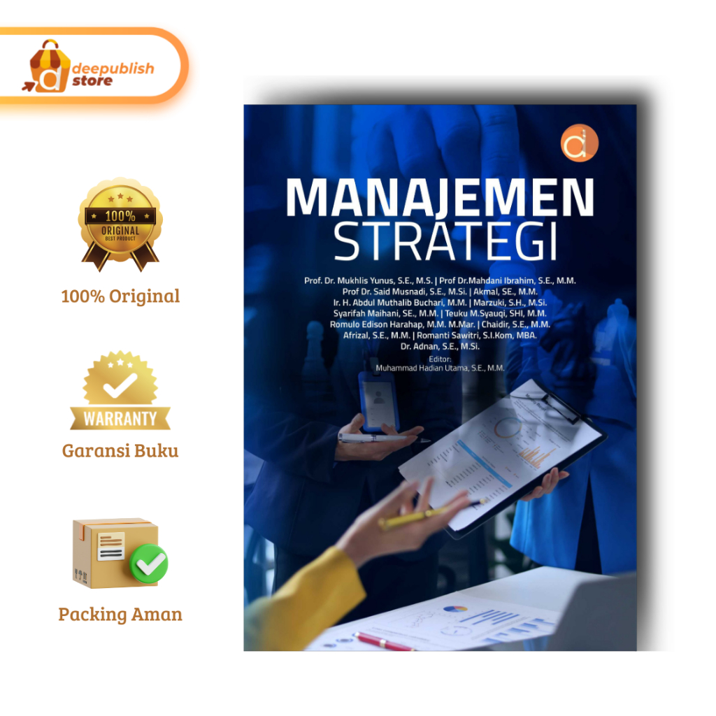 Deepublish | Buku Manajemen Strategi | Buku Manajemen | Original