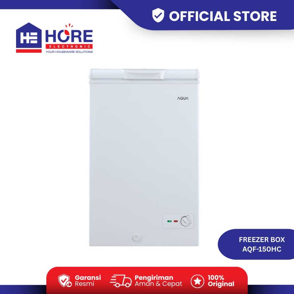 AQUA CHEST FREEZER CHEST FREEZER AQF 150HC KAPASITAS 142 LITER