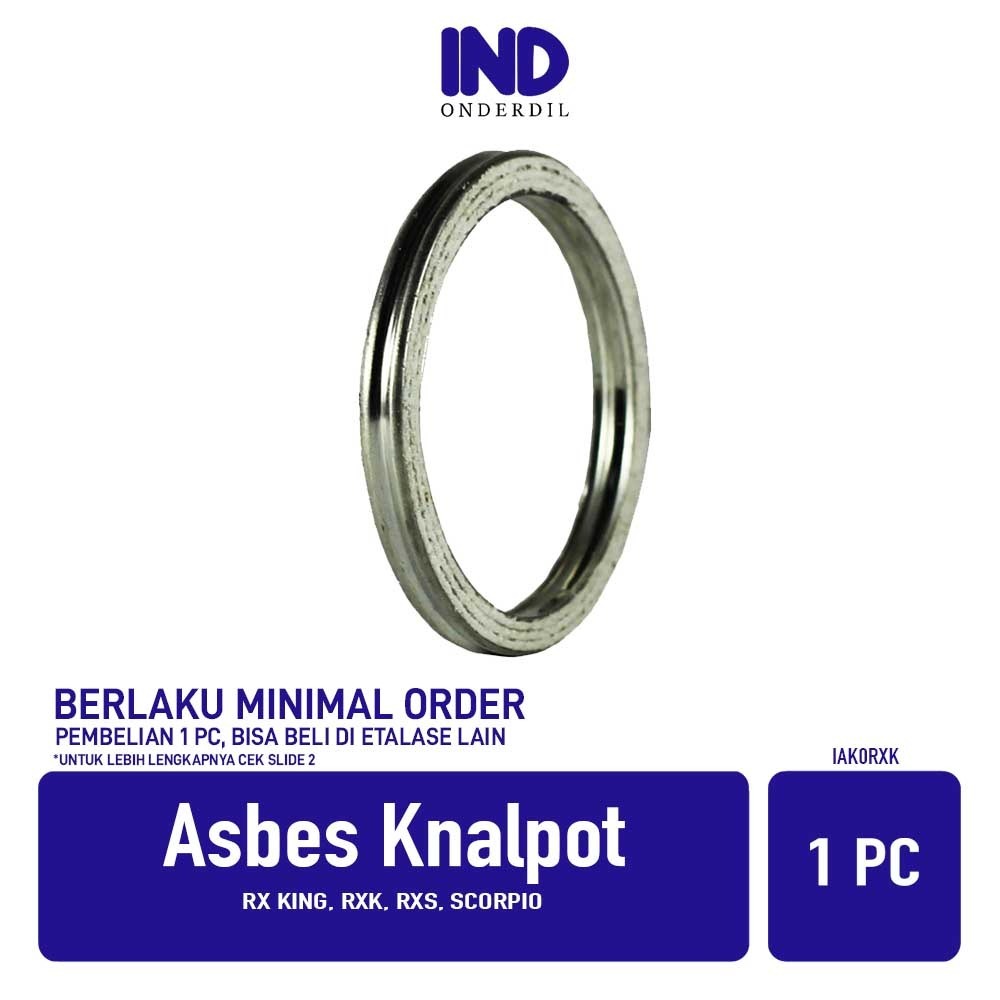 Gasket Knalpot/Packing/Paking/Asbes Knalpot RX King/RXS/RXK/Scorpio