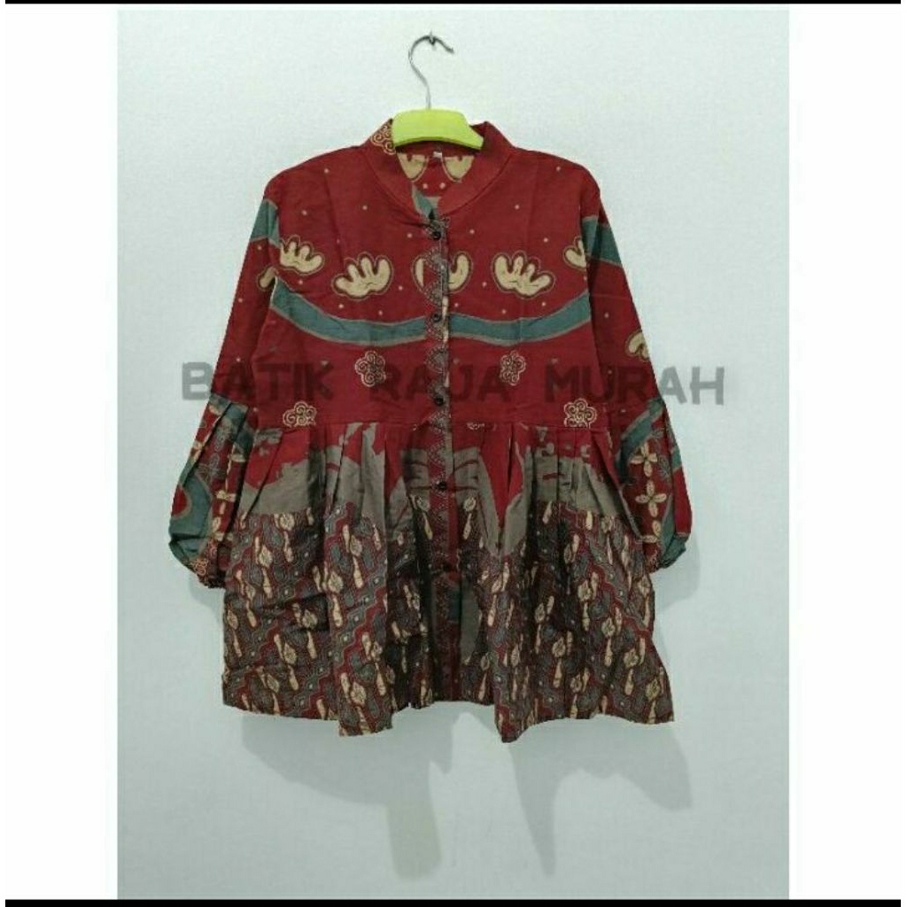 Blus Yudistira Batik Solo Blus Batik Wanita