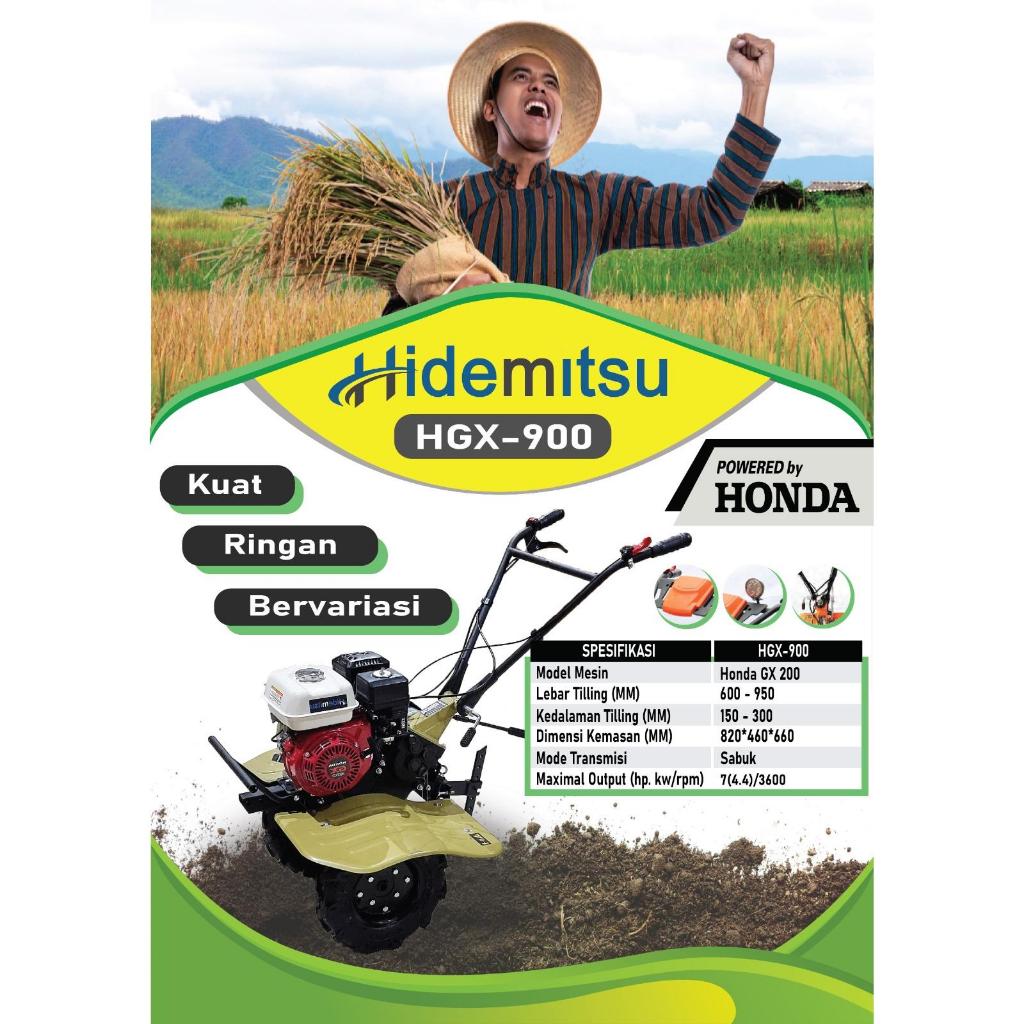Mesin Traktor Mini - Tiller Caltivator Hidemitsu HGX 900 Honda