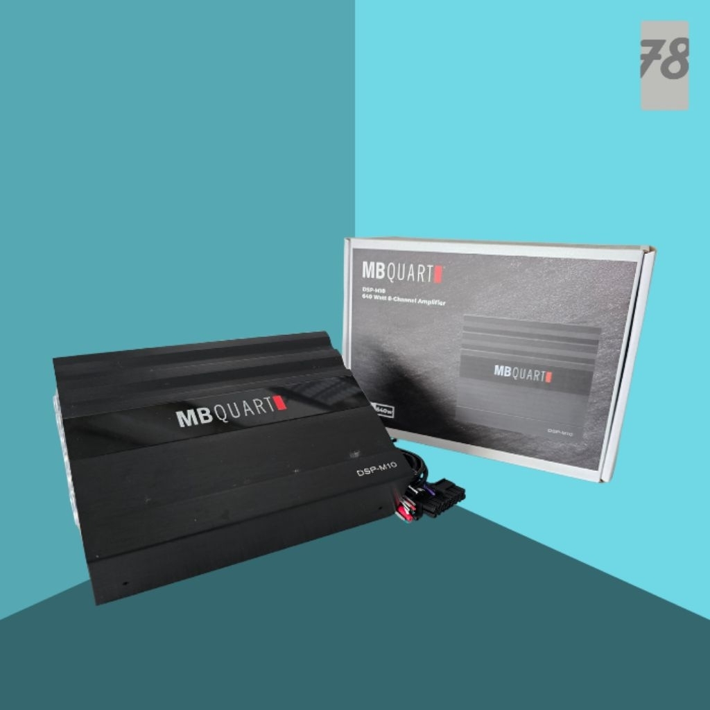 DSP 8 Channel Amplifier MB Quart 640 Watt - DSP-M10