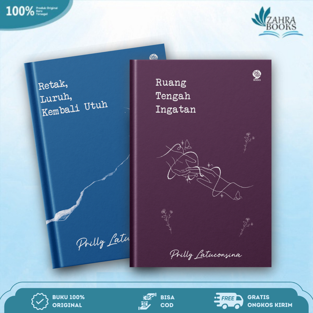 Buku Retak,Luruh, Kembali Utuh dan Ruang Tengah Ingatan By Prilly Latuconsina - Mizan