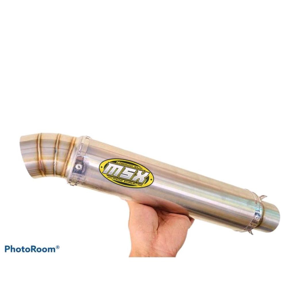 slincer knalpot original msx bulat las panjang dos cha Thailand