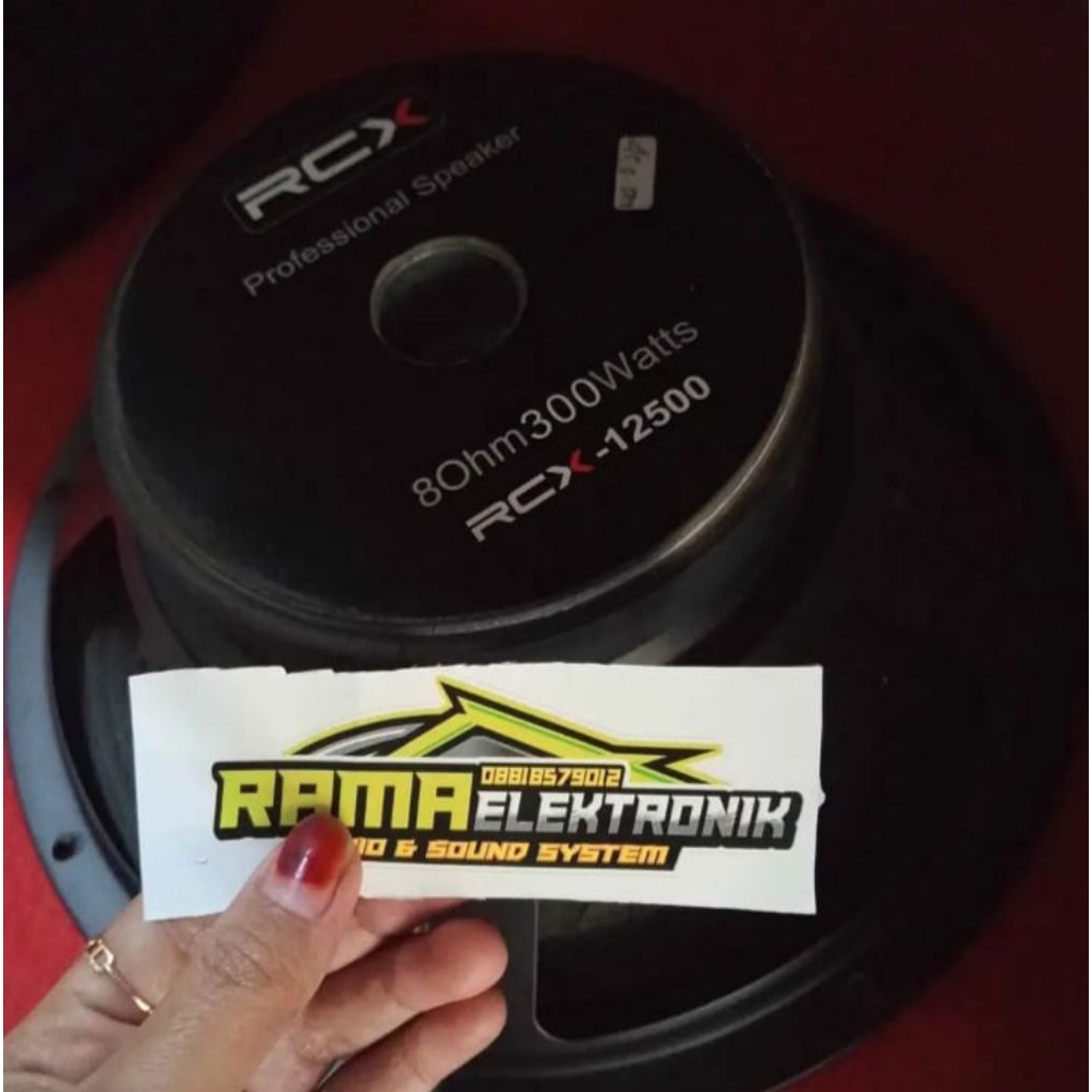 Speaker 12inc RCX 12500 watts300 original