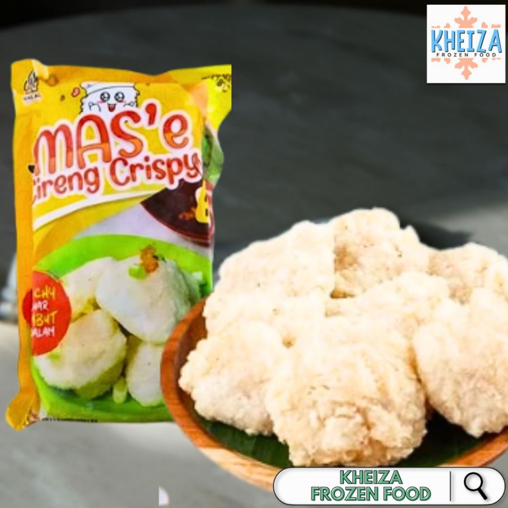 CIRENG Koin Original isi 22pcs 500gr MASE CIRENG CRISPY CIRENG LEKOK Camilan Frozen Tinggal Goreng