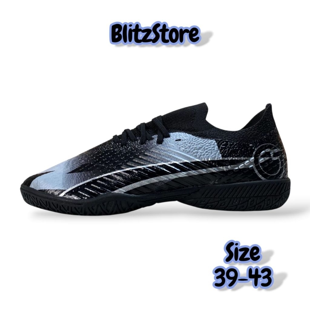 Sepatu Futsal Gotello Ultra Alpha Black Kualitas Original Brand Lokal